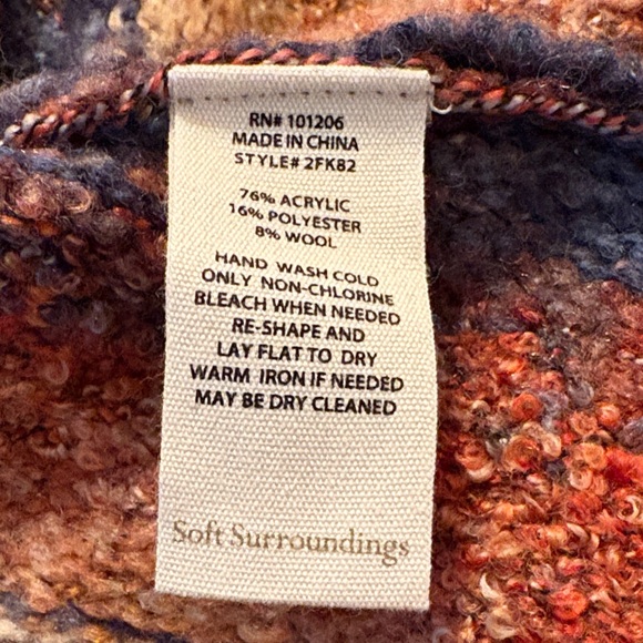 Soft Surroundings Vibrant Knit Cardigan - Picture 5 of 5